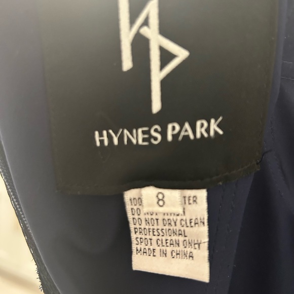 Hynes Park Elegant Navy Blue Evening Gown Mother of the Bride Dress NWOT - Picture 4 of 6